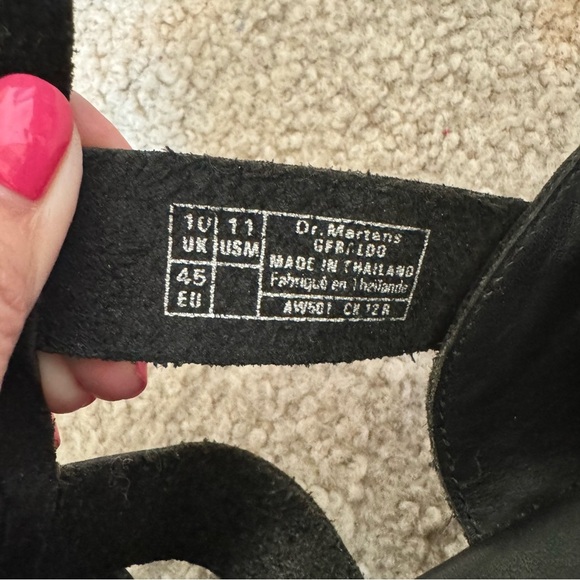 Dr. Martens Geraldo Black Ankle strap Sandal - Picture 4 of 6